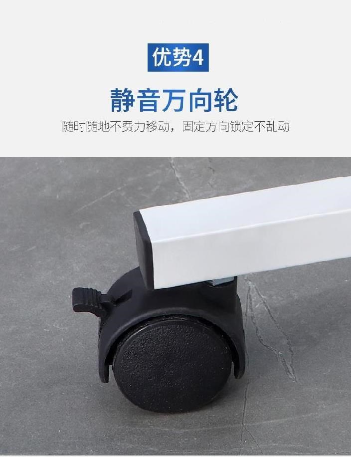 Màn hình gấp di động đơn giản vải nghệ thuật phòng phụ khoa có bánh xe vách ngăn loại trường học bác sĩ phòng chặn giường châm cứu dày - Màn hình / Cửa sổ