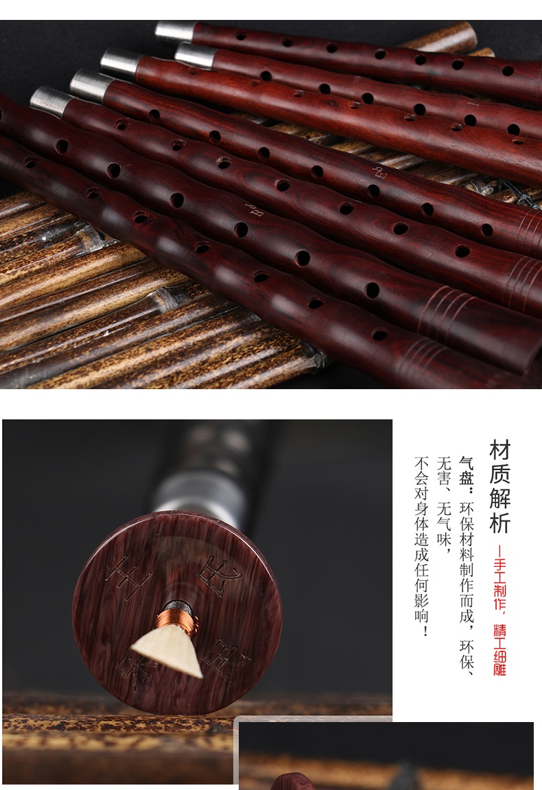 Trình độ biểu diễn chuyên nghiệp của chính hãng Wang Lá nhỏ Tan CDEFG Chỉnh nhạc cụ Suona Trọn bộ Kích thước đầu vào cho người mới bắt đầu - Nhạc cụ dân tộc