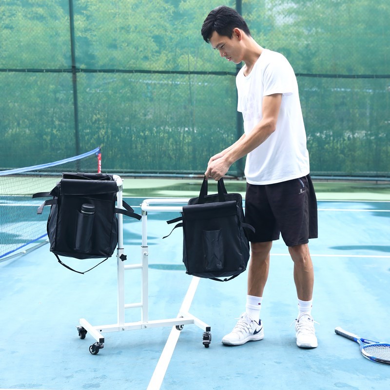 Xe tập tennis, xe gắp bóng, rổ tennis, xe gắp bóng tennis, xe tennis - Quần vợt