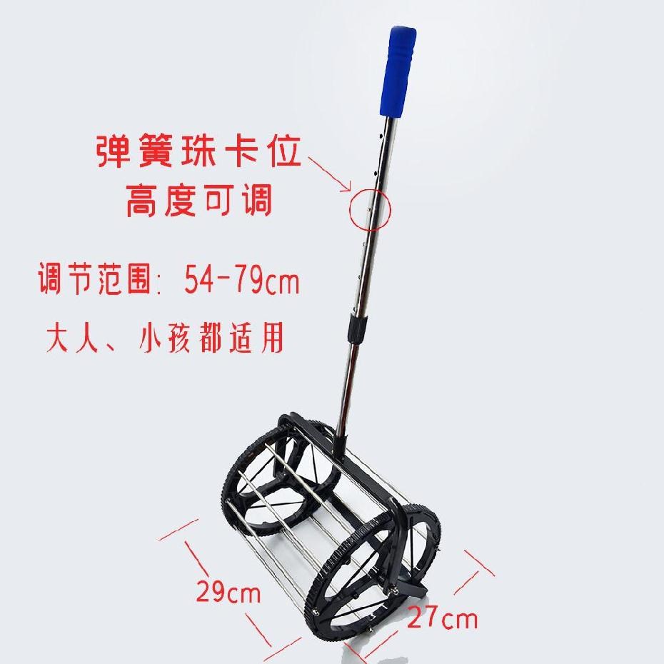 . Bóng tennis dụng cụ nhặt bóng giỏ nhà trẻ nhặt giỏ hàng đứng trên sàn di động giỏ lưới tiện lợi và tiện lợi - Quần vợt