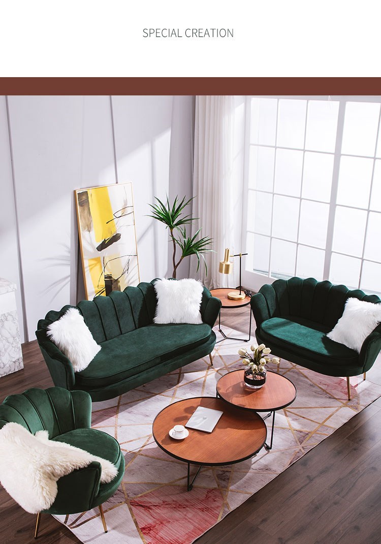 Bắc Âu ánh sáng sang trọng ghế sofa phòng khách căn hộ nhỏ đơn giản hiện đại đôi ba người cho thuê cửa hàng cho thuê cửa hàng quần áo màu đỏ net cửa hàng quần áo ghế sofa - Ghế sô pha