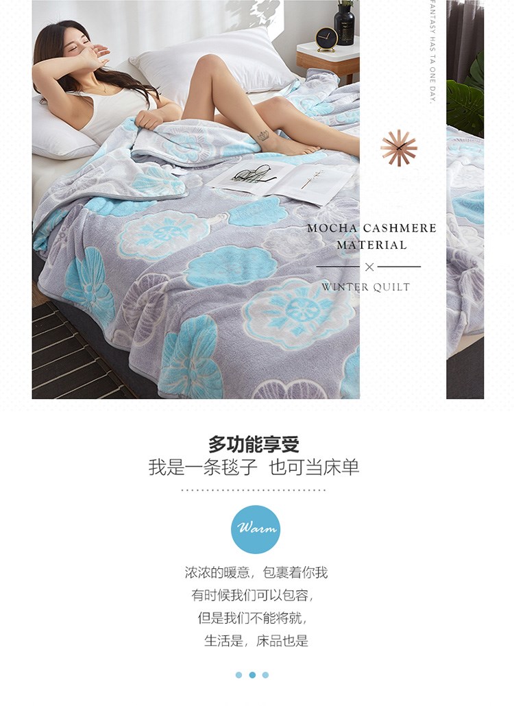 Mùa xuân và mùa hè điều hòa không khí chăn đám mây chồn lông cừu tấm chăn đôi giải trí ngủ trưa chăn ký túc xá sinh viên mùa hè chăn mỏng - Ném / Chăn