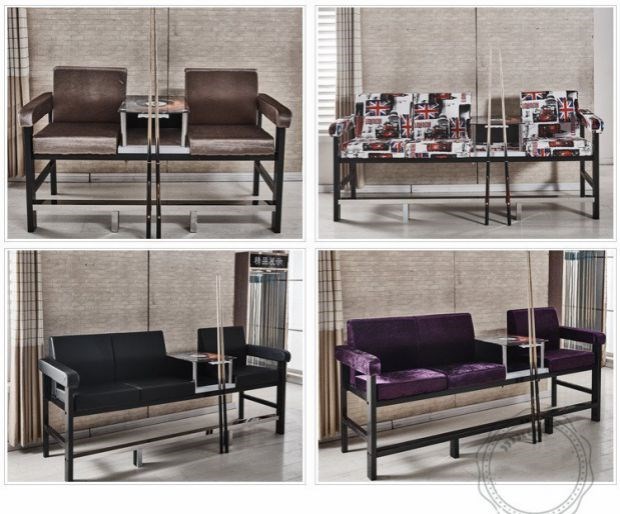 Giải trí Bàn bida và Ghế bida Ghế sofa Ghế xem bida Hội trường Chuyên dụng Ghế da Ghế ngồi bida - Bi-a