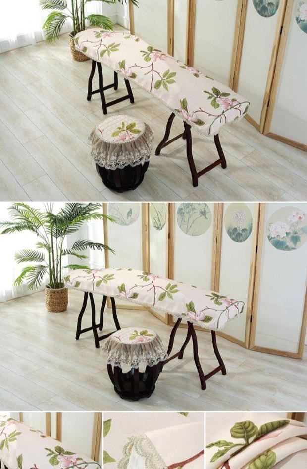 Qin Hang Bìa 2020 Gói trang trí không thấm nước Bìa nhạc cụ Màu hồng tím Phù hợp với Phòng khách mới Guzheng Bìa đàn Piano Bìa vải Bụi - Phụ kiện nhạc cụ