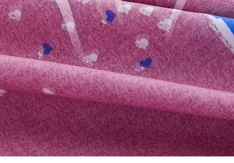 Công chúa phong cách ba mảnh ren màu hồng cô gái váy trải giường một cặp váy mùa hè giường trải giường - Váy Petti