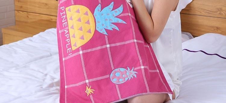 Khăn gối vải cotton nguyên chất cho cặp đôi khăn gối cotton mềm mại thấm mồ hôi bốn mùa khăn trải người lớn phong cách Châu Âu - Khăn gối