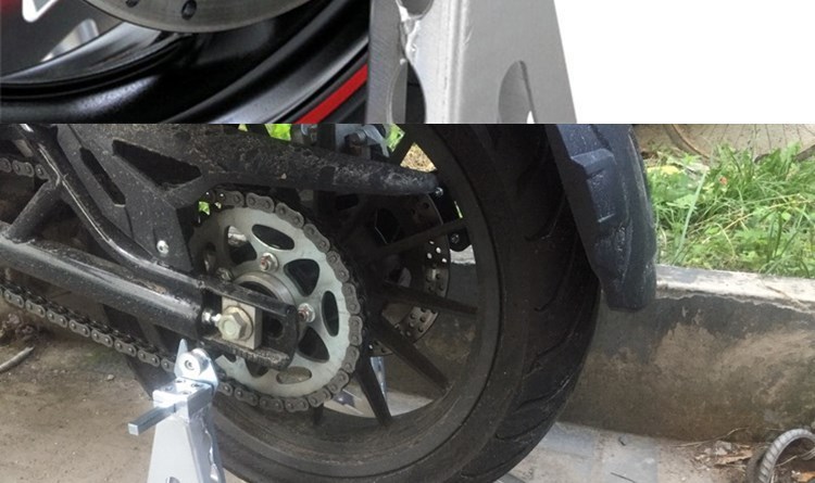 Xe máy mới Khung nâng bánh trước và bánh sau Bảo dưỡng sửa chữa Khung nâng Công cụ sửa chữa Gấp Di động Đa năng - Bộ sửa chữa Motrocycle