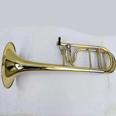 Số chính hãng KSALMA tenor B trombone phẳng cho F giai điệu kéo nhạc cụ gió chuyên nghiệp - Nhạc cụ phương Tây