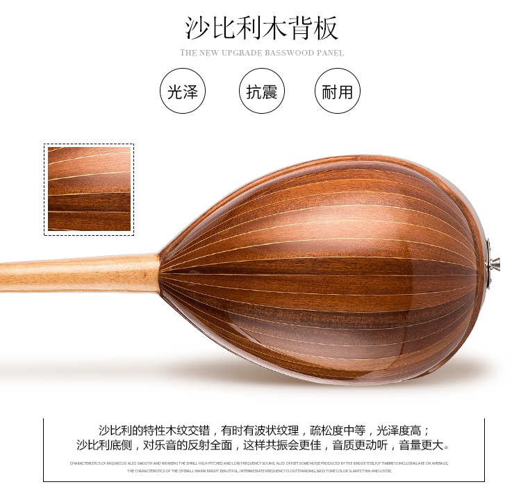 Timothy đích thực làm bằng tay Spruce PM600 Tám dây Scoop Nhạc cụ Mandolin Tweeter Vòng quay lại Mandala - Nhạc cụ phương Tây