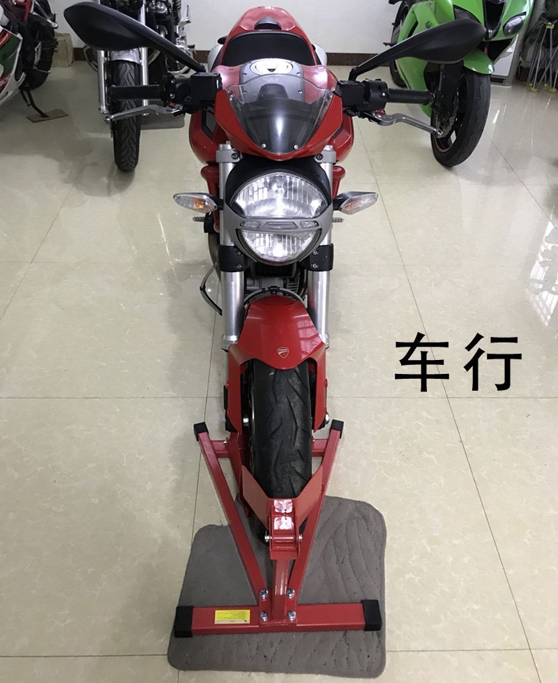 Bánh xe phía trước Khung đậu xe Khung sửa chữa Khung hỗ trợ Khung Khung nâng Khung hiển thị Đứng Công cụ sửa chữa xe máy - Bộ sửa chữa Motrocycle