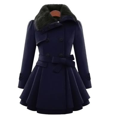 áo len hai hàng len cài cúc ebay2019 áo khoác mỏng châu Âu và đẹp cho phụ nữ áo len dài vừa mới - Trung bình và dài Coat