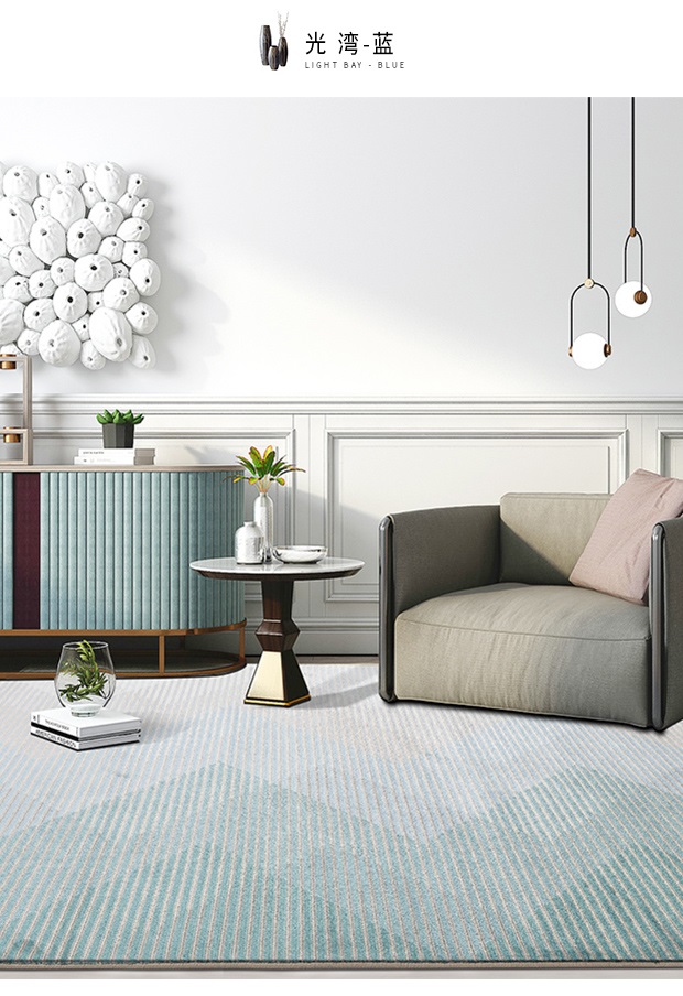 Phong cách Bắc Âu đích thực đơn giản hiện đại trong phong cách Châu Âu thảm phòng khách đầy đủ bàn cà phê chăn đầu giường chăn phòng ngủ hình chữ nhật - Thảm