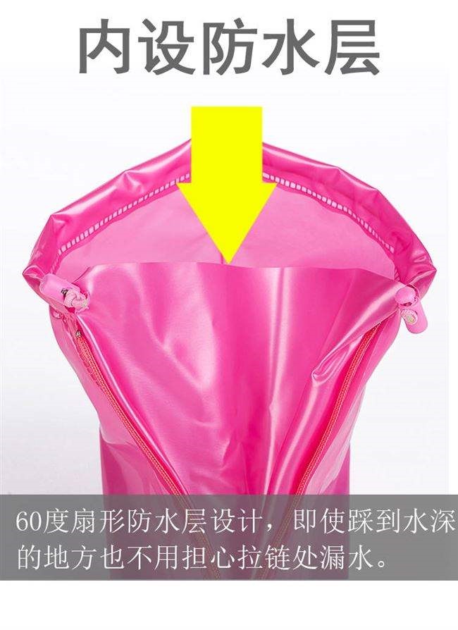 Sinh viên dày chống mòn đáy gân chống thấm nước che giày đi mưa nữ chống trơn trượt đi mưa giày đi mưa khởi động - Rainshoes