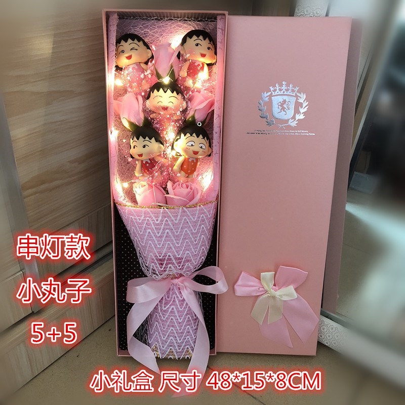 Quà tặng sinh nhật Quà tặng tốt nghiệp Búp bê Phim hoạt hình Búp bê Búp bê Bó hoa Ngày lễ tình nhân Trung Quốc Hoa làm bằng tay - Hoa hoạt hình / Hoa sô cô la