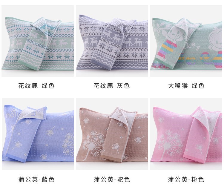 Khăn gối chống trượt khăn tắm xinh xắn Cặp trái tim nữ tính phong cách Châu Âu khăn lưới màu đỏ tươi mềm mại, đơn giản. - Khăn gối