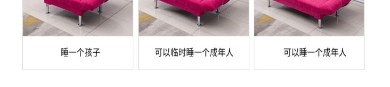 Căn hộ nhỏ cho thuê ghế sofa phòng có thể gấp lại sofa giường đa năng phòng ngủ sofa đơn giản phòng khách vải lười - Ghế sô pha