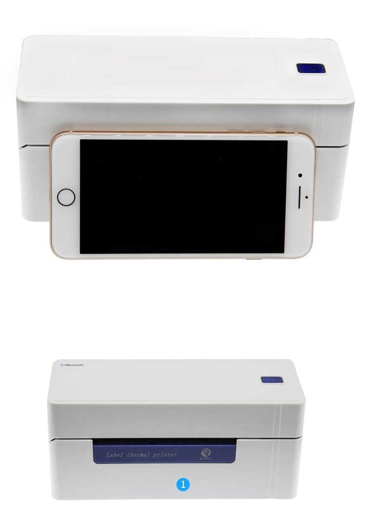 Máy in hóa đơn nhiệt QR588 Nhãn mã vạch 488BT Express Máy in một mặt điện tử - Thiết bị mua / quét mã vạch