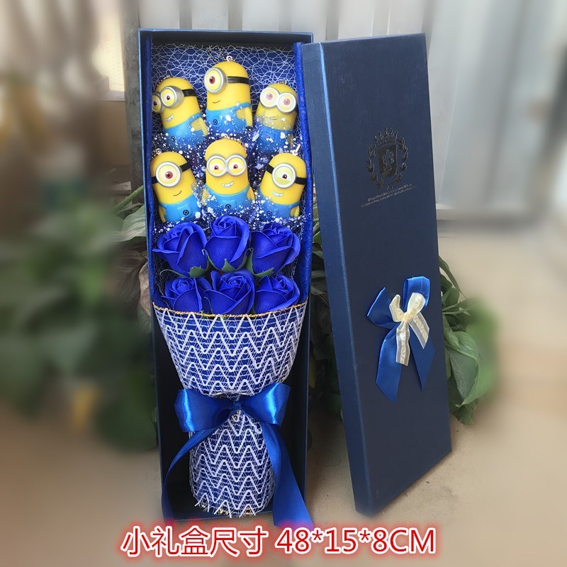 Quà tặng sinh nhật Quà tặng tốt nghiệp Búp bê Phim hoạt hình Búp bê Búp bê Bó hoa Ngày lễ tình nhân Trung Quốc Hoa làm bằng tay - Hoa hoạt hình / Hoa sô cô la