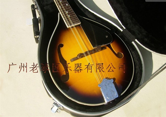 Chính hãng đơn gỗ rắn thủ công M40S quà tặng Hộp ABS tám dây mandolin Nhạc cụ phương Tây mandolin - Nhạc cụ phương Tây