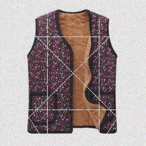 Áo len mẹ mùa đông ông già cotton vest nữ mùa xuân và mùa thu áo ngắn bà già bà áo không tay - Áo vest
