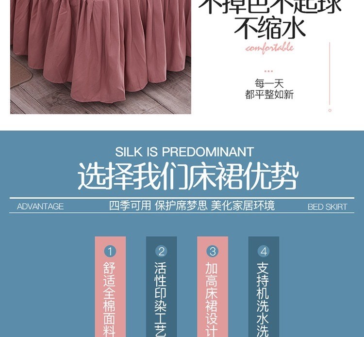 Ga trải giường kiểu váy ga trải giường Xia Lun chống bụi một mảnh khăn trải giường cotton 1 mét 8 x 2 185 bảo vệ đơn đôi - Váy Petti