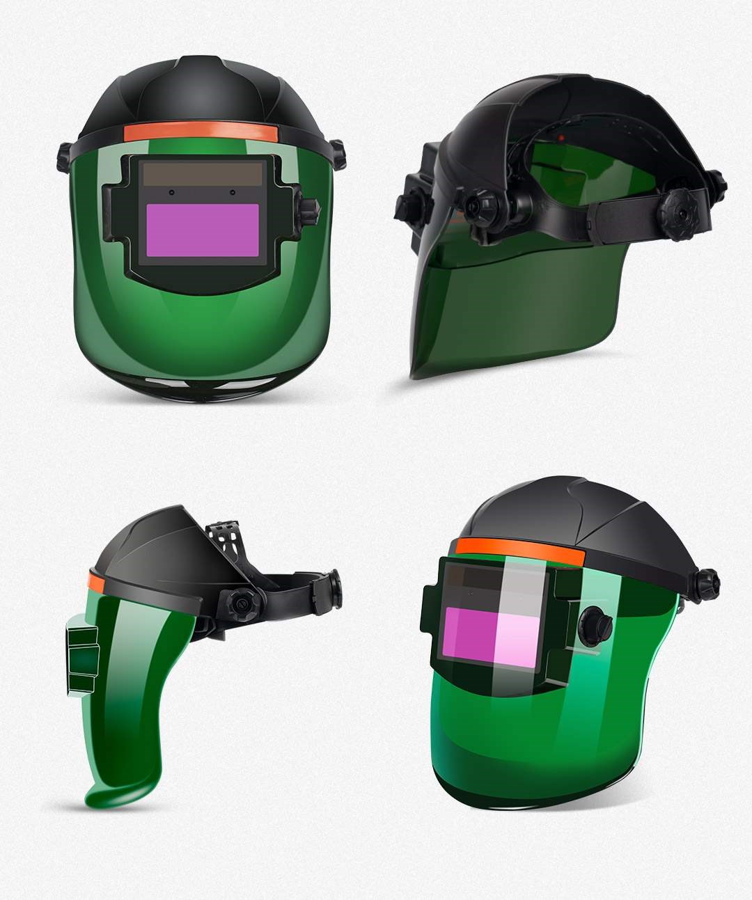 电焊手持面罩防烤脸透气不闷防护广泛应用轻巧方便劳保面罩防