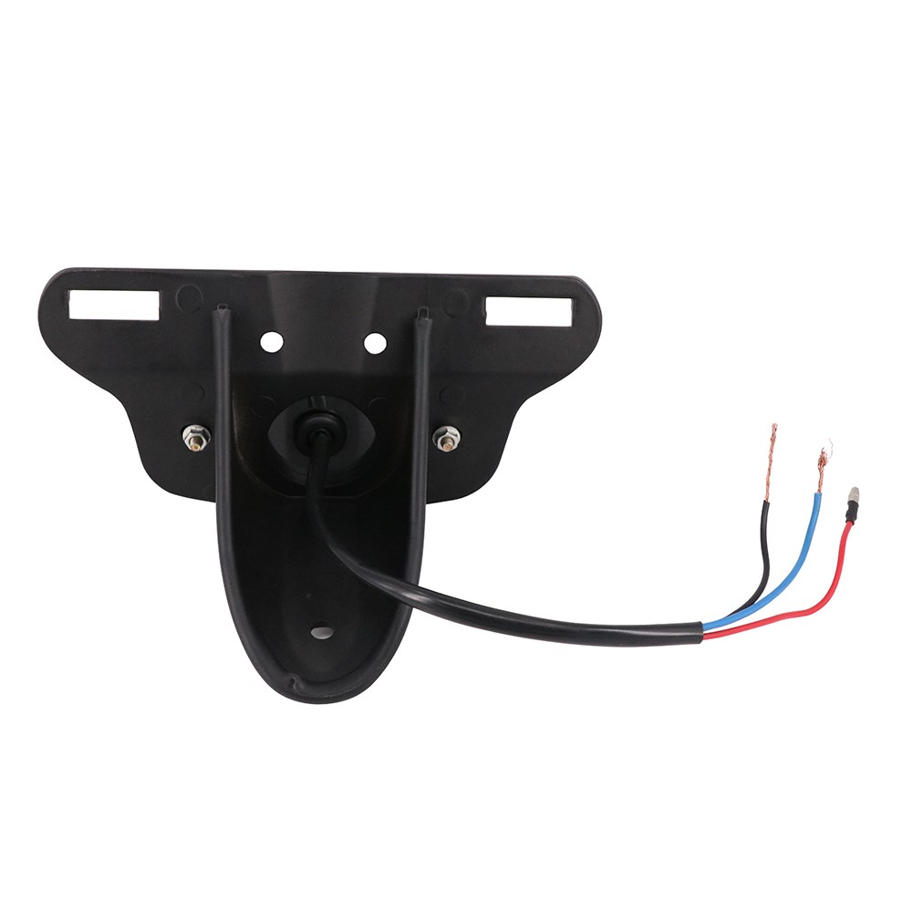 Xe máy địa hình sửa đổi đầu máy xe lửa cổ điển LED đèn phanh đuôi màu bạc đỏ đèn phanh 12v đèn chạy ban đêm ánh sáng phổ quát - Đèn xe máy