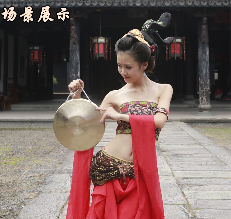 Gong Gong 21CM Alto Gong Cao và Bass Tay cồng chiêng chuyên nghiệp Gong Xiao Gong Đoàn Opera Opera Chiêng và Nhạc cụ trống - Nhạc cụ dân tộc