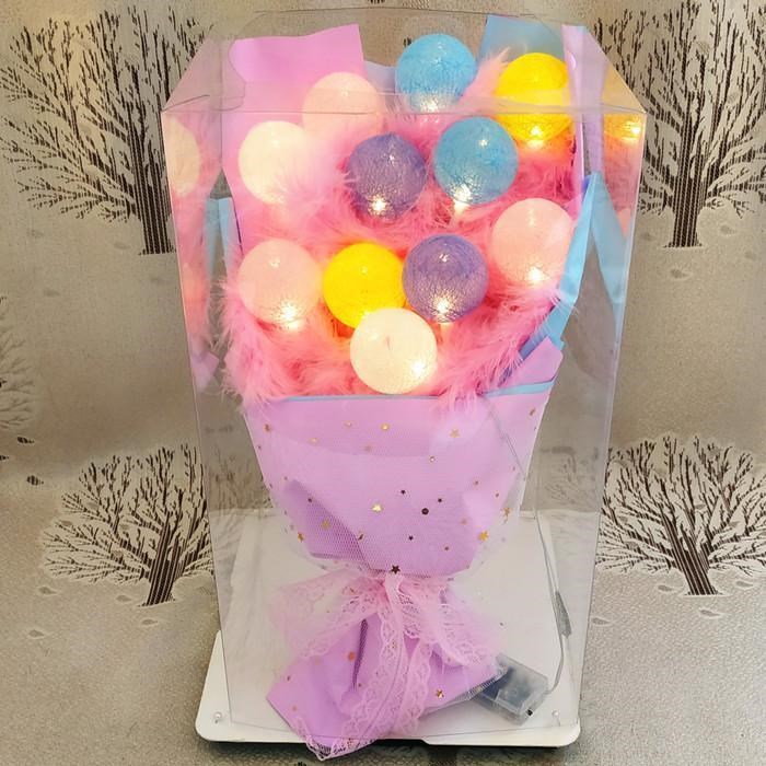 Ngày nhà giáo bó hoa hoạt hình heo đất món quà sinh nhật làm bằng tay thiết thực hộp quà công chúa món quà lưu niệm lãng mạn - Hoa hoạt hình / Hoa sô cô la