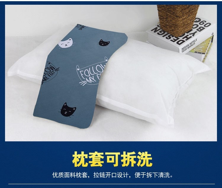 Gối nhỏ lõi cộng với người lớn mini trung học cơ sở xu hướng ô tô gối cổ gối gối ký túc xá nam gối lõi - Gối