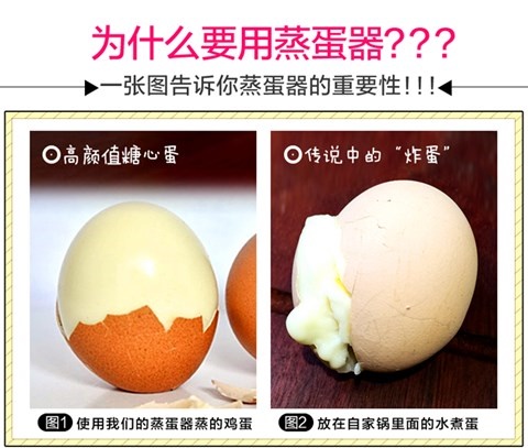 Máy hấp trứng nhỏ nồi hơi trứng tự động tắt máy mini ăn sáng ký túc xá máy đơn lớp 1-2-3 - Nồi trứng
