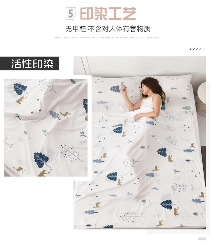 Khách sạn Túi ngủ Bẩn cho Người lớn Đi du lịch Đôi Đi du lịch Du lịch Không dùng một lần Khăn tắm Di động Khăn trải giường Bộ vỏ chăn - Túi ngủ