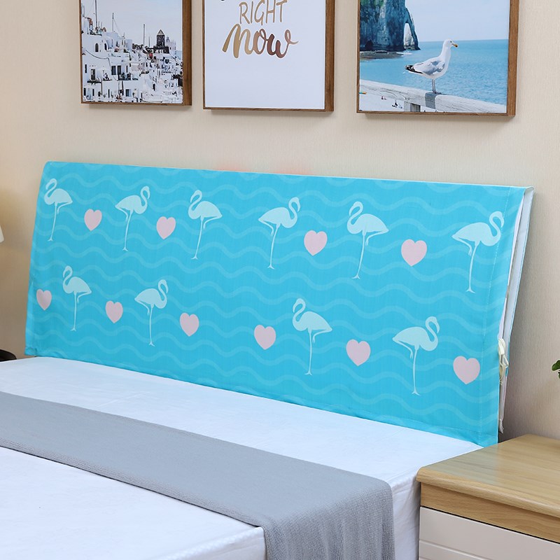 Khăn trải giường vải đầu giường dày chần bông khăn tắm nửa gói 1,82 mét khăn phủ giường vải chống bụi bảo vệ đầu giường - Bảo vệ bụi