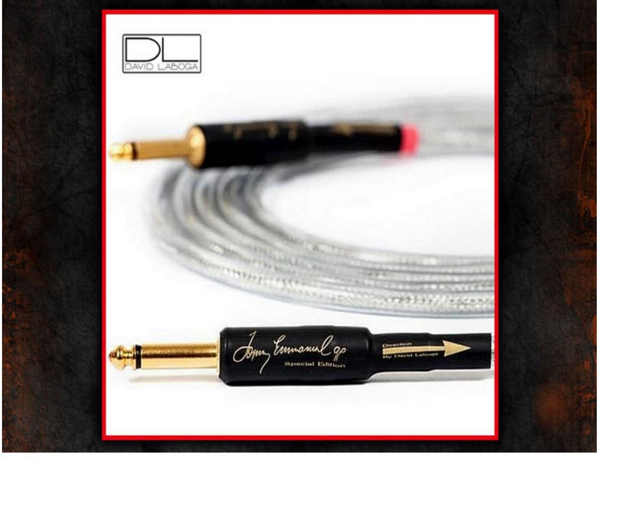 Đàn guitar vuông cao cấp DL Tommy Emmanuel cây đàn guitar chữ ký cáp nhạc cụ cáp điểm cáp - Phụ kiện nhạc cụ
