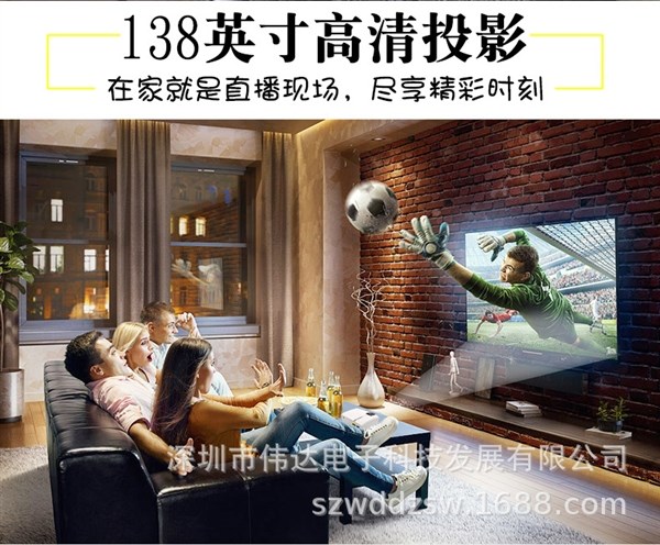 Máy chiếu mới YG500 Mini Mini Home LED Máy chiếu HD 1080P Máy chiếu - Máy chiếu