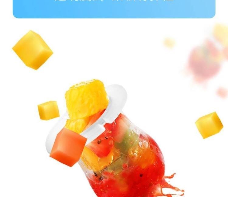 Bé ăn dặm bổ sung trái cây, túi cắn, núm ty, dụng cụ phát nhạc rau củ quả, núm vú giả cho bé 4 tháng, bé cắn, chơi tạo tác 5 - Gutta-percha / Toothbrsuh / Kem đánh răng