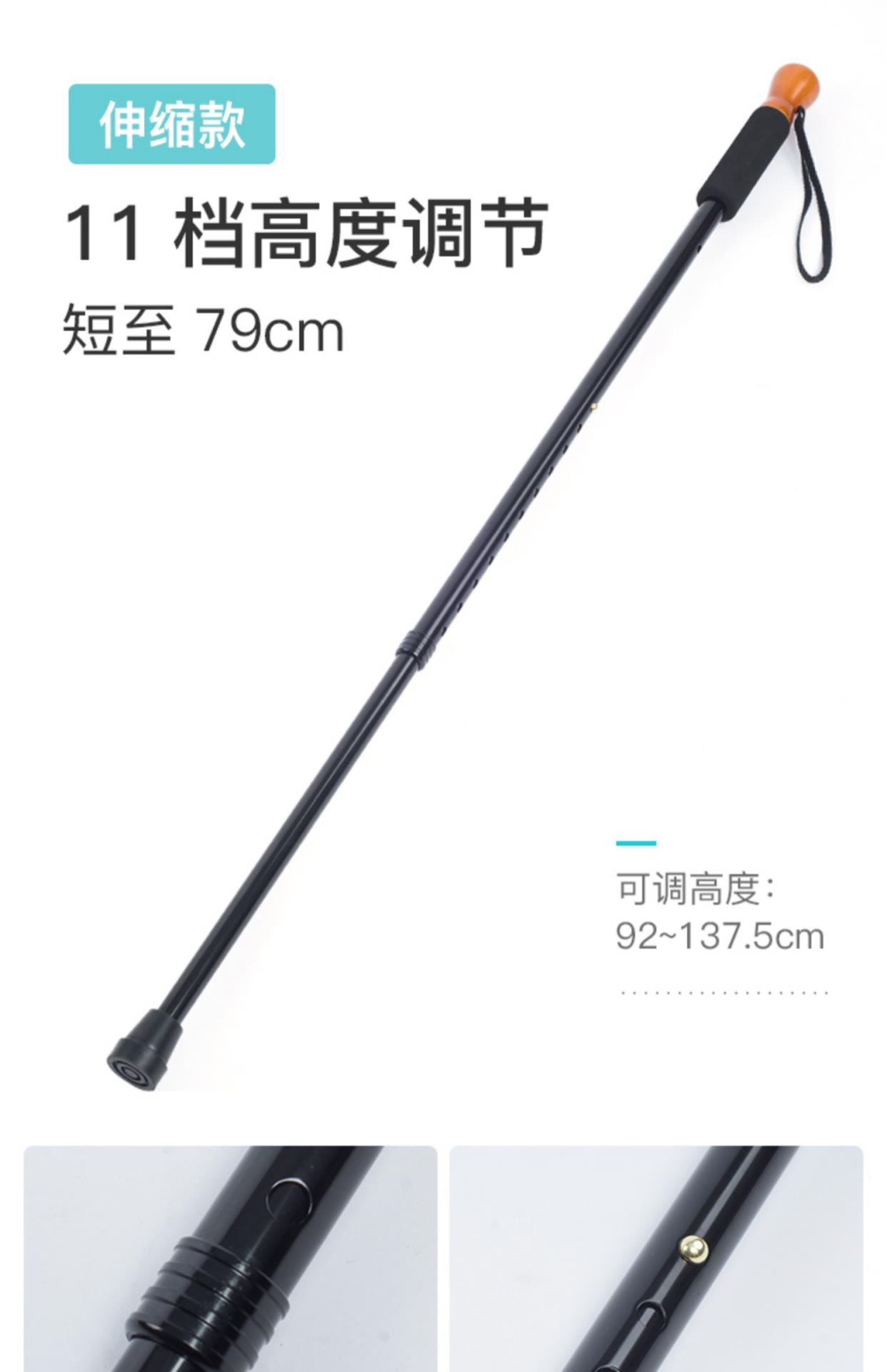 Gậy đi bộ Nakabayashi cao cấp của Nhật Bản đi bộ leo núi trụ kính thiên văn gấp nạng nền văn minh gậy leo núi Gậy đi bộ chống trượt cầm tay - Gậy / gậy