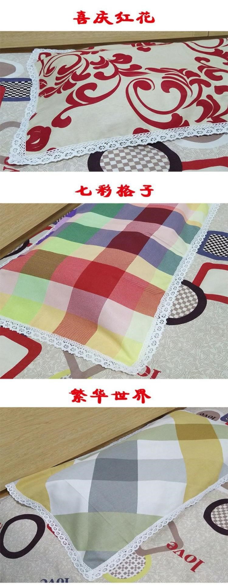 Khăn gối vải thô cotton cũ một đôi dày hơn cộng với 50 * 80 khăn phủ khăn người lớn và trẻ em - Khăn gối