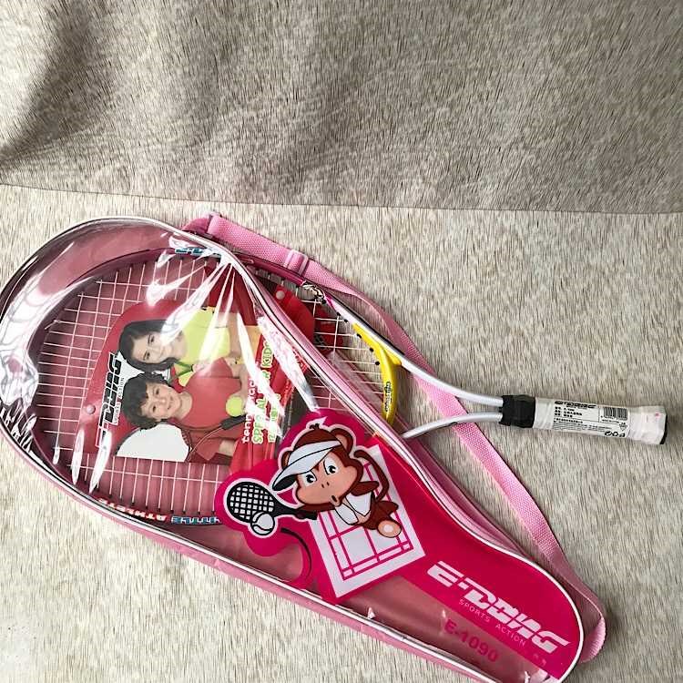 Vợt tennis dành cho trẻ em Yidong 23 Vợt tennis lưới ngắn cung cấp độ rung cao su cho người chơi tennis mềm - Quần vợt