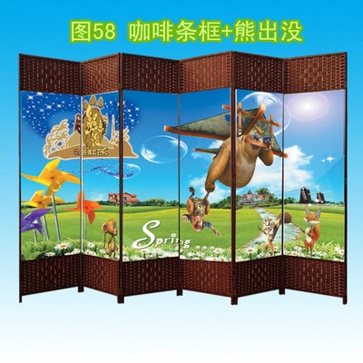 Văn phòng bị hỏng phòng ngủ phong cách mới phong cách Trung Quốc nhà trà khách sạn màn hình phân vùng phòng khách màn hình lối vào không thấm nước - Màn hình / Cửa sổ