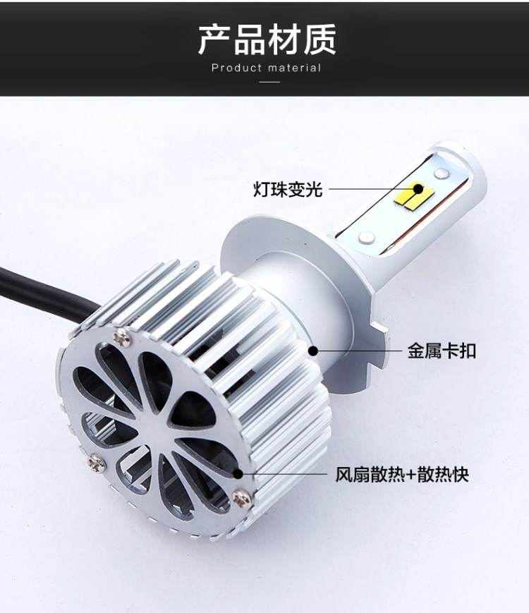 Đèn pha xenon xa gần một bộ 12V xe máy điện đa năng đèn xe điện tự lắp siêu sáng - Đèn xe máy