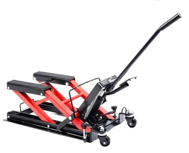 Nền tảng nâng xe máy đặc biệt cho đầu máy hạng nặng Khung nâng thủy lực Nâng công cụ sửa chữa giắc cắm - Bộ sửa chữa Motrocycle