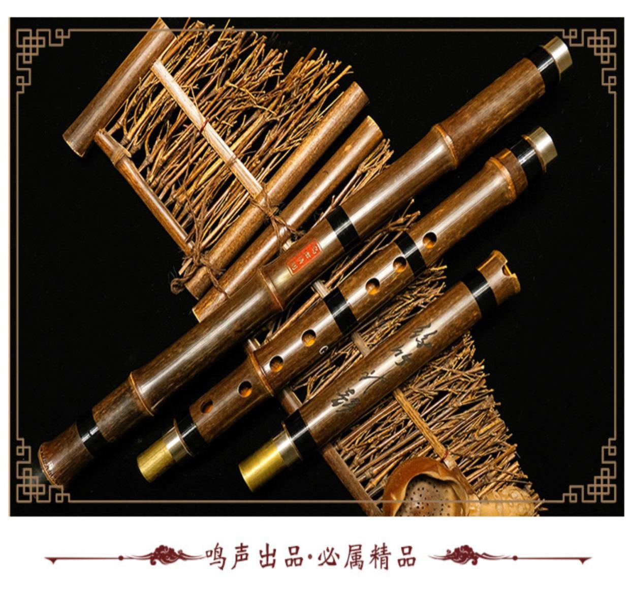 Âm thanh cao cấp chơi chuyên nghiệp Dongxiao Giới thiệu dựa trên số không cao cấp dành cho người lớn Nhạc cụ Zizhuxiao F sáu tám lỗ G chỉnh ba - Nhạc cụ dân tộc