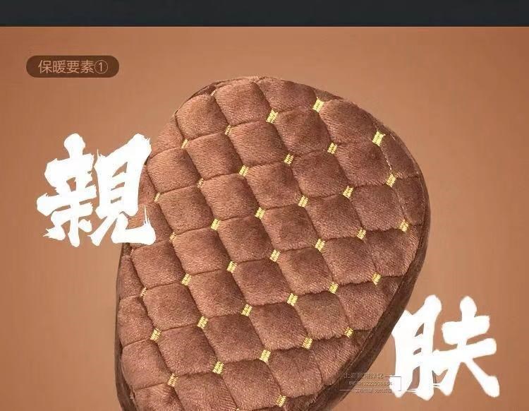 Đệm xe đạp điện bọc đệm ghế mùa thu đông ấm áp bọc ghế bọc nhung mới tích hợp bộ ghế mềm mở rộng - Đệm xe máy