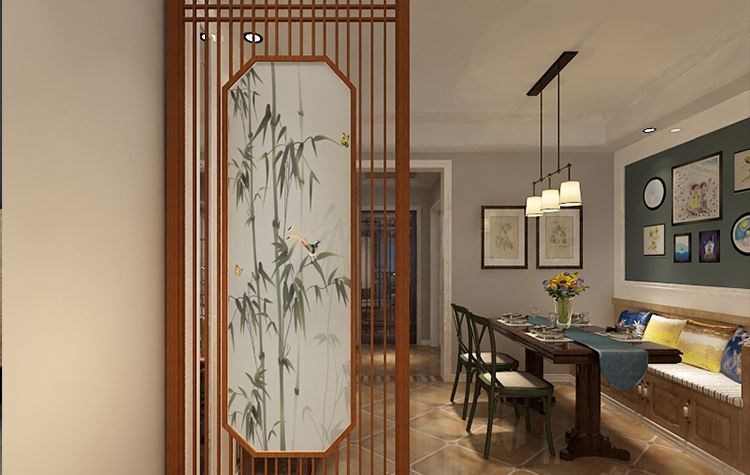 Phòng khách rỗng, trang trí lối vào, màn chắn gỗ hiện đại, hiên phòng ngủ, vách ngăn Trung Quốc mới, hàng rào đơn giản - Màn hình / Cửa sổ