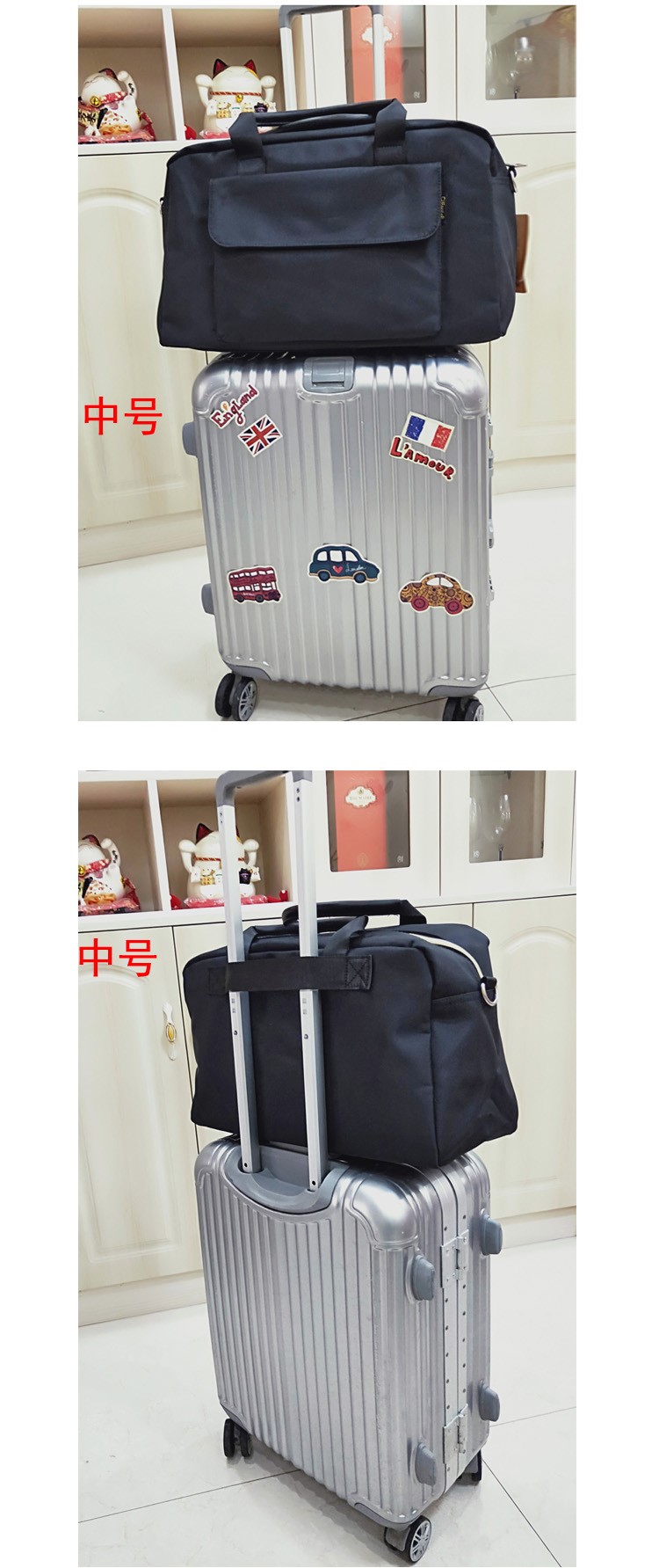 Túi du lịch chống thấm nước cho nam và nữ với sức chứa lớn túi hành lý một vai dành cho doanh nhân du lịch ngắn ngày làm bằng tay - Túi du lịch
