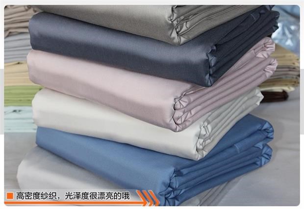 Hơi thiếu sót, thiếu sót riêng tư sử dụng vải cotton satin Ga trải giường đàn hồi bốn mặt 60/100 màu trải giường phủ nệm - Trang bị Covers