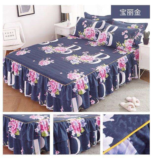 Váy trải giường mùa hè lụa ga trải giường váy cotton áo gối tươi phong cách Nhật Bản mở rộng với ren ngọt ngào - Váy Petti