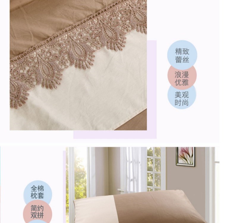 Phong cách Châu Âu khăn trải giường cotton trải giường váy ngủ váy một mảnh vải cotton phủ bụi trải giường tạp dề che phủ bảo vệ chống trượt 1,8m - Váy Petti