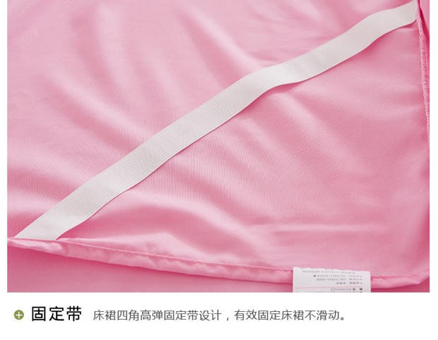 Phong cách châu Âu giặt cotton giường váy dày ga trải giường một mảnh ren váy loại 1.8 bảo vệ vỏ chống trượt mùa hè - Váy Petti